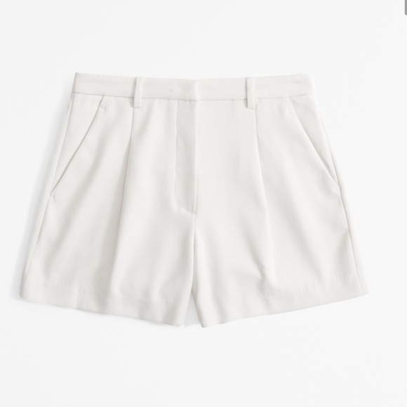 Abercrombie & Fitch Pants - NWT High rise premium crepe tailored shorts